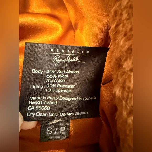 Sentaler Boucle Alpaca Long Belted Coat - Picture 7 of 7